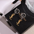 YSL Cassandre Orbital Drop Earrings