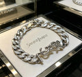 YSL Éclat Pavé Link Chain Bracelet