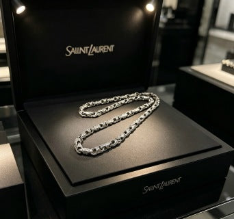 YSL Cassandre Link Chain Necklace