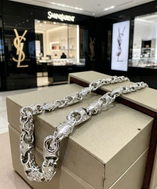 YSL Cassandre Link Chain Necklace