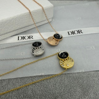 Dior Rose des Vents Medallion Pendant Necklace