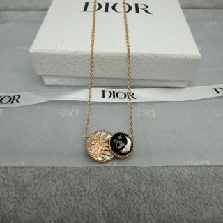 Dior Rose des Vents Medallion Pendant Necklace
