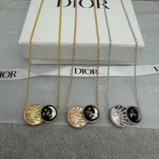 Dior Rose des Vents Medallion Pendant Necklace