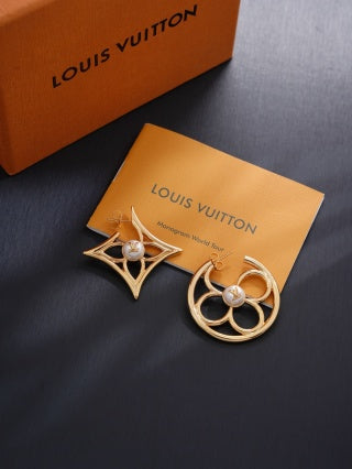 Louis Vuitton Blossom Orbit Drop Earrings