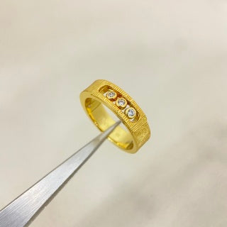 Messika Move Uno Pavé Diamond Band Ring