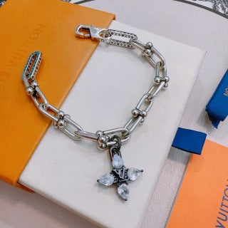 Louis Vuitton Butterfly Lock Link Bracelet