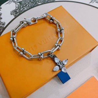 Louis Vuitton Butterfly Lock Link Bracelet