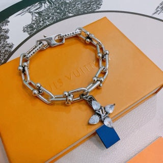 Louis Vuitton Butterfly Lock Link Bracelet