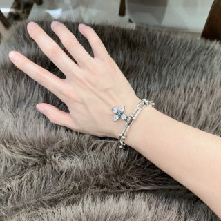 Louis Vuitton Butterfly Lock Link Bracelet
