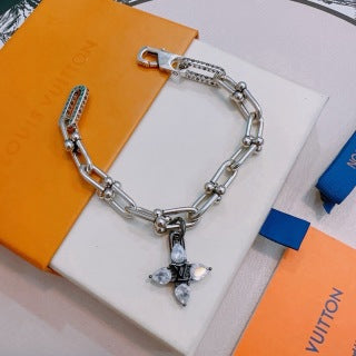 Louis Vuitton Butterfly Lock Link Bracelet