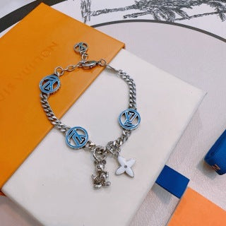 Louis Vuitton Ocean Bloom Charm Link Bracelet