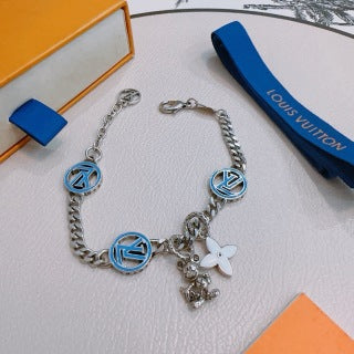 Louis Vuitton Ocean Bloom Charm Link Bracelet