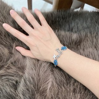 Louis Vuitton Ocean Bloom Charm Link Bracelet