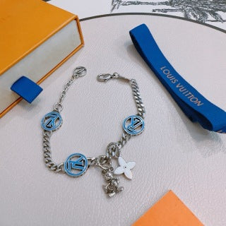 Louis Vuitton Ocean Bloom Charm Link Bracelet