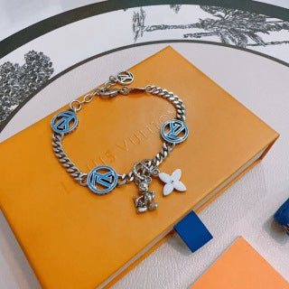 Louis Vuitton Ocean Bloom Charm Link Bracelet