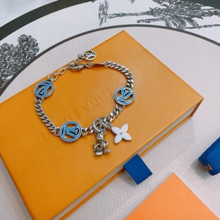 Louis Vuitton Ocean Bloom Charm Link Bracelet