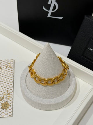 YSL Cassandre Chain Link Bracelet