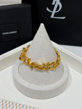 YSL Cassandre Chain Link Bracelet