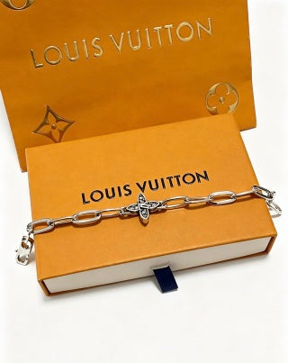 Louis Vuitton Butterfly Link Chain Bracelet