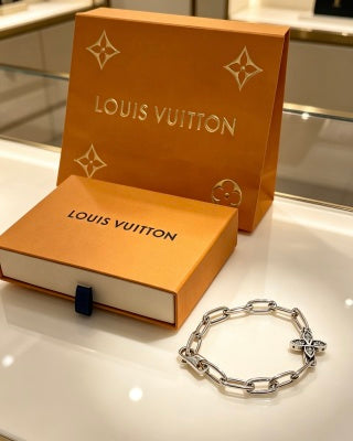 Louis Vuitton Butterfly Link Chain Bracelet