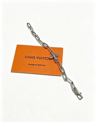 Louis Vuitton Butterfly Link Chain Bracelet