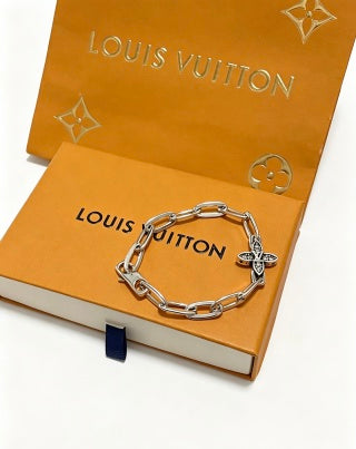 Louis Vuitton Butterfly Link Chain Bracelet
