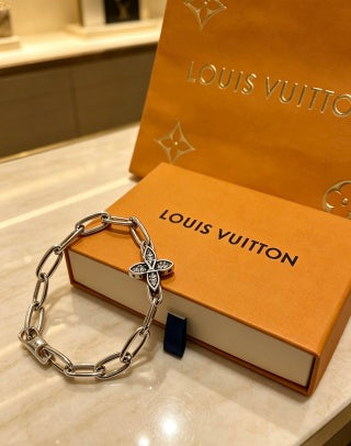 Louis Vuitton Butterfly Link Chain Bracelet