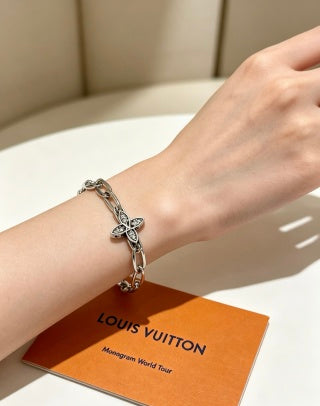 Louis Vuitton Butterfly Link Chain Bracelet