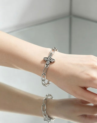 Louis Vuitton Butterfly Link Chain Bracelet