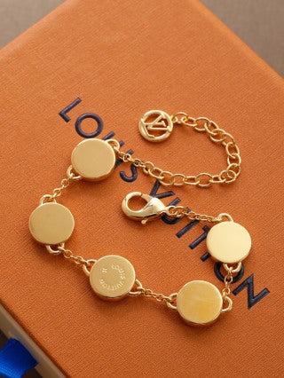 Louis Vuitton Blossom Pearl Monogram Charm Bracelet