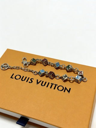 Louis Vuitton Color Bloom Diamond Link Bracelet
