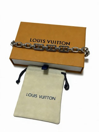 Louis Vuitton Interlock Chain Cuff Bracelet