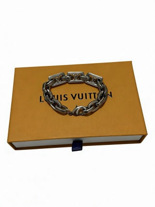 Louis Vuitton Interlock Chain Cuff Bracelet