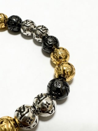 Louis Vuitton Midnight Pearl Bead Charm Bracelet