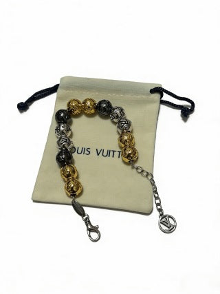 Louis Vuitton Midnight Pearl Bead Charm Bracelet