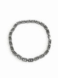 Louis Vuitton Geometric Monogram Link Chain Necklace