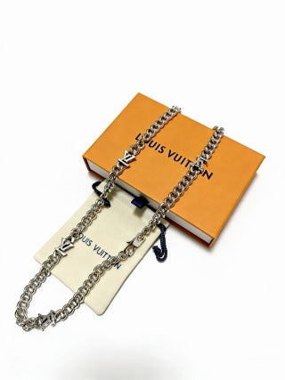 Louis Vuitton Shadow Link Chain Necklace