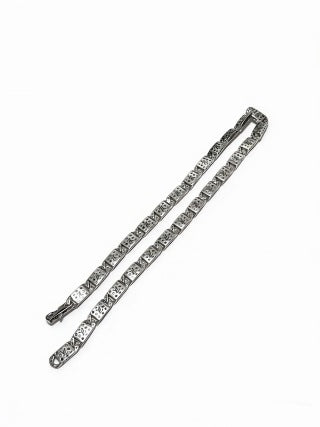 Louis Vuitton Crystal Monogram Ribbon Chain Necklace