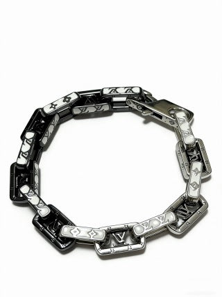 Louis Vuitton Shadow Monogram Link Bracelet