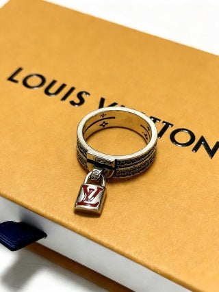 Louis Vuitton Monogram Charm Stack Band Ring