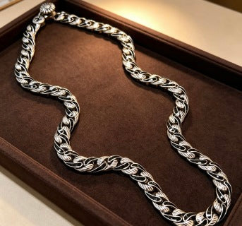 Gucci GG Twisted Rope Link Chain Necklace