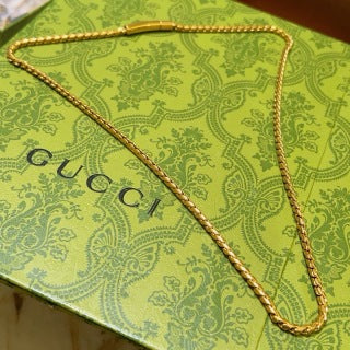 Gucci GG Twisted Rope Chain Necklace