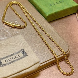 Gucci GG Twisted Rope Chain Necklace