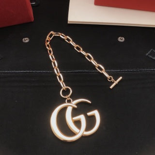 Gucci GG Interlocking Logo Charm Chain Bracelet
