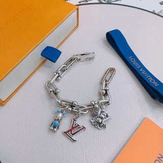 Louis Vuitton Blossom Multi Charm Link Bracelet