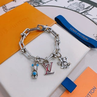 Louis Vuitton Blossom Multi Charm Link Bracelet