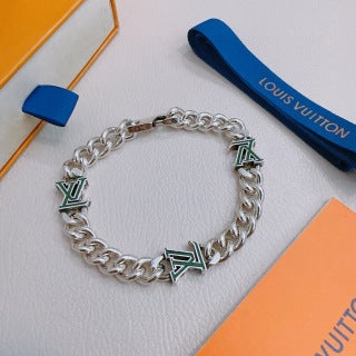 Louis Vuitton LV Monogram Chunky Link Bracelet