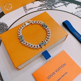 Louis Vuitton LV Monogram Chunky Link Bracelet