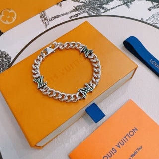 Louis Vuitton LV Monogram Chunky Link Bracelet
