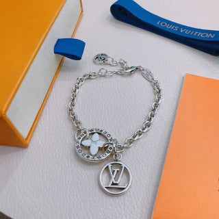 Louis Vuitton Circle Monogram Charm Chain Bracelet